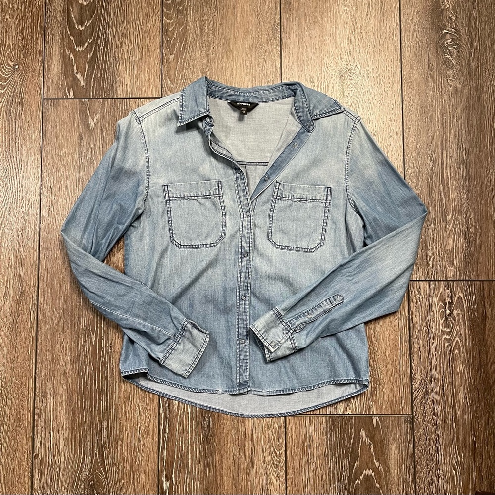 Express Denim Top
